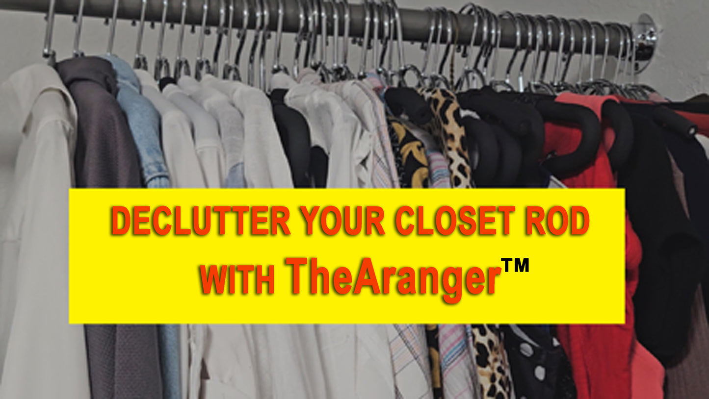 TheAranger™ Organizer For Closet Hanging Bars